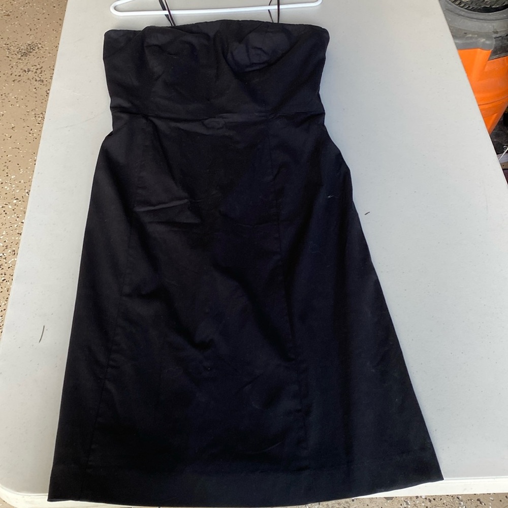 Strapless Ann Taylor black dress